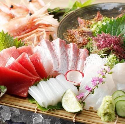 Carefully selected fresh seafood