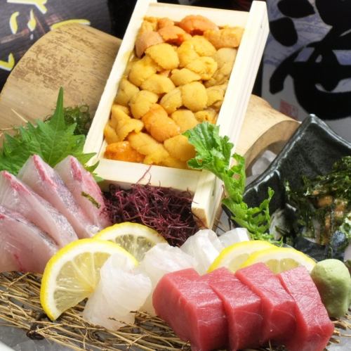 A variety of fresh seafood