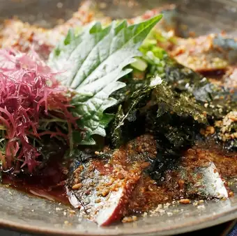 Hakata specialty: sesame mackerel