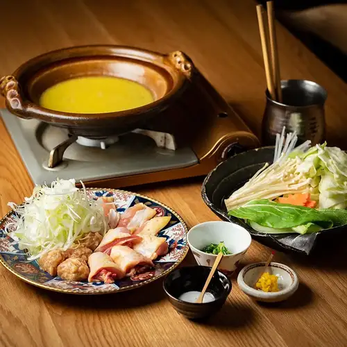 博多名物ほたるが贈る水炊きコース（料理のみ）3日前要予約