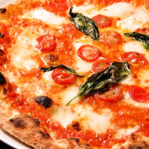 Homemade dough Napoli pizza