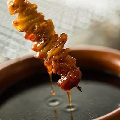 炭火で焼き上げた焼鳥も人気です！