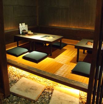 和の趣が満載！8名様までのこあがり座敷個室をご用意！！宴会最大20名様までご対応いたします！