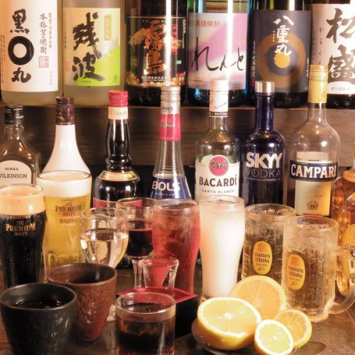 日本酒、焼酎等串焼きに合うお酒を取り揃えております♪