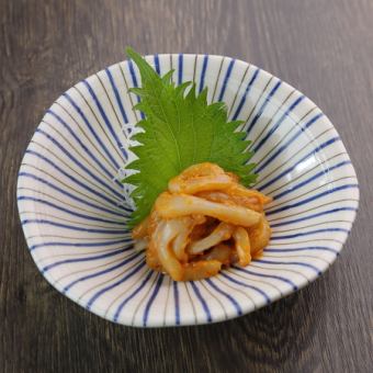 Instep squid and sea urchin with miso