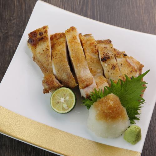 Takumi chicken thigh meat steak ~ Grated ponzu ~