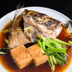 本日の魚の煮つけ