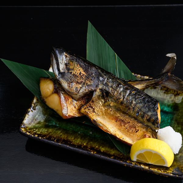 でかいトロ鯖塩焼き