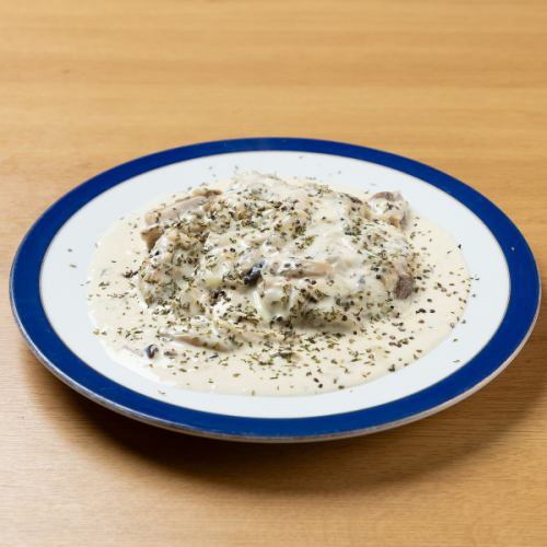 鶏もも肉のクリーム煮