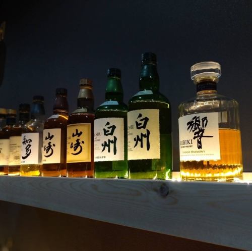 ウイスキーに精通した店長が厳選！「30種以上のウイスキーと愉しむ大人時間」