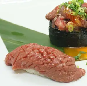 마쓰자카 쇠고기 스시 모듬