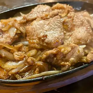 요네자와 돼지 생강 구이