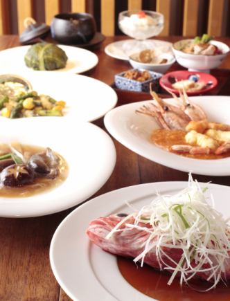 【提前2天预约】高桥主厨的绝品中华料理 10,000日元（8道菜）《附无限畅饮》