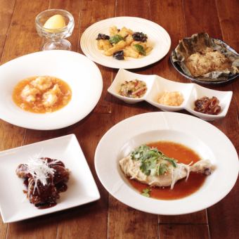 【立春】◎期間限定【口福コース】６０００円（7品）《飲み放題付》　