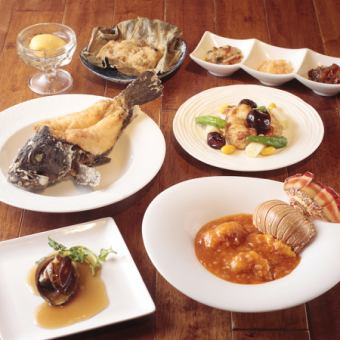 ◎期間限定　【吉祥コース】７０００円(７品）　《飲み放題付》　