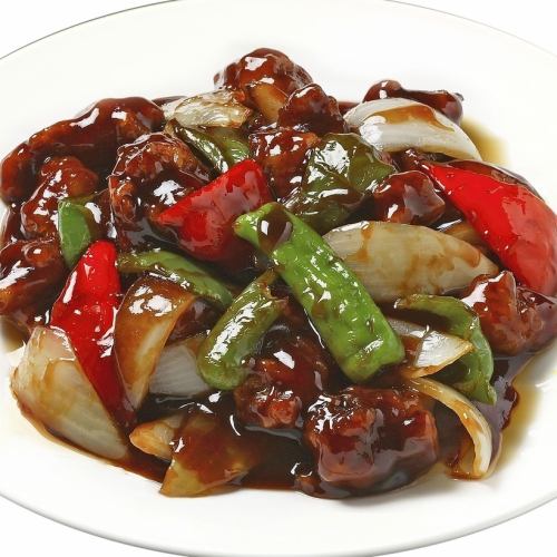 黒酢豚