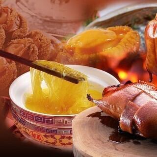 【期間限定】料理長お勧め10品プラン！フカヒレや北京ダック入り♪