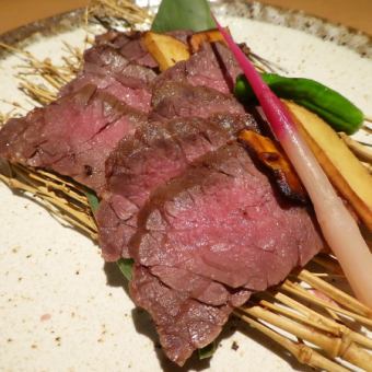 쇠고기 하라미의 사이쿄 구이