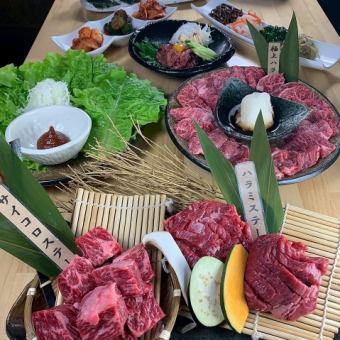 【ボリューム満点肉祭り！！】ハラミ満喫コース 全8品4500円(税込)