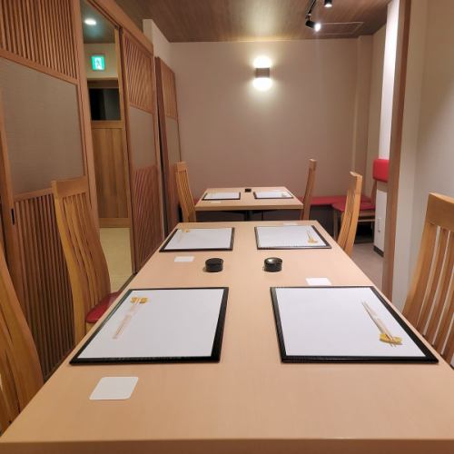 Enjoy Japanese cuisine in a relaxed and comfortable atmosphere.
