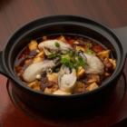 牡蠣入り麻婆豆腐