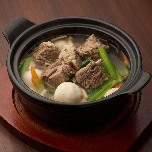 【店長おすすめ】スペアリブと里芋煮込み