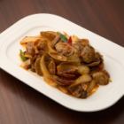 アサリのピリ辛炒め