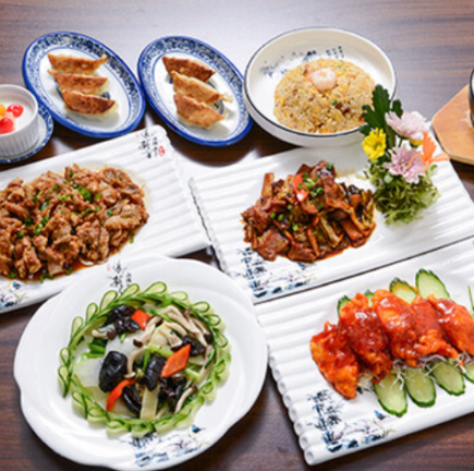 忘年会人気NO.3 オススメ料理9品を楽しめる【薔薇コース】4000円(税込)!120分飲み放題付!