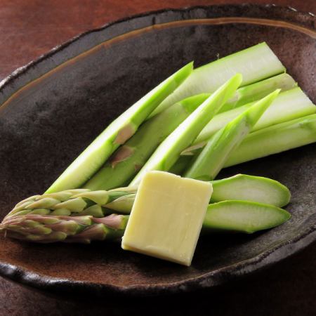 [Vegetables] Green onion butter / asparagus butter