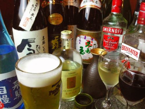 飲み放題コースあり
