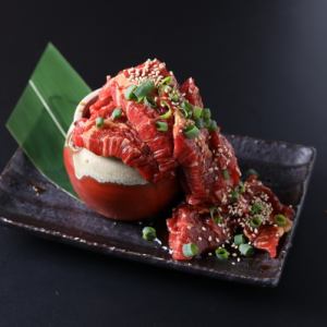 こぼれ壷漬けカルビ