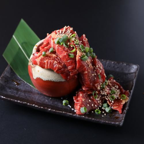 こぼれ壷漬けカルビ