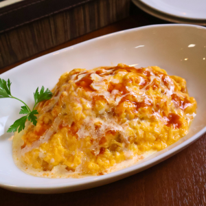 ふわトロ卵のオムライス