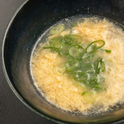 鸡蛋汤/裙带菜汤