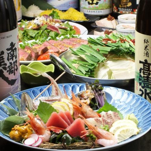 【Seafood dishes with outstanding freshness】