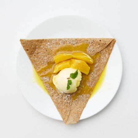 Mascarpone and orange