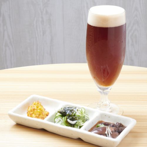 ディナー◆豊かな風味とこだわりの製法が特徴≪クラフトビールとおつまみセット1,300円(税込)～≫