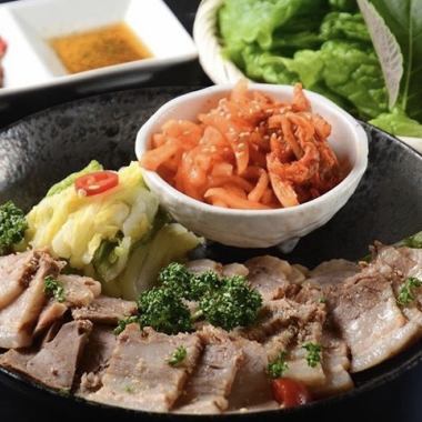 [Recommended ☆] Very popular in Korea! You can order steamed pork possum from 3,260 yen♪