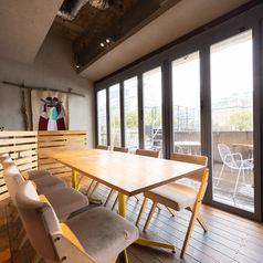 [Private room with terrace] 120 minutes all-you-can-drink course including BBQ cake etc.