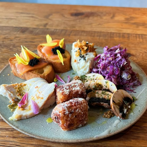 Today's appetizer platter of three varieties (2 servings or more)