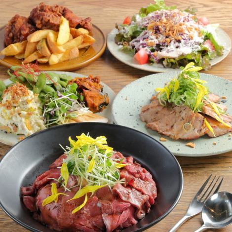 ◆歓送迎会の予算ちょっと上がったから上司におねだりコース◆90分飲み放題全9品5000円(税込)