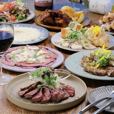 今年もお疲れ様！贅沢にお肉堪能させてくださ～い！≪150分飲み放題付≫大満足コース7000円