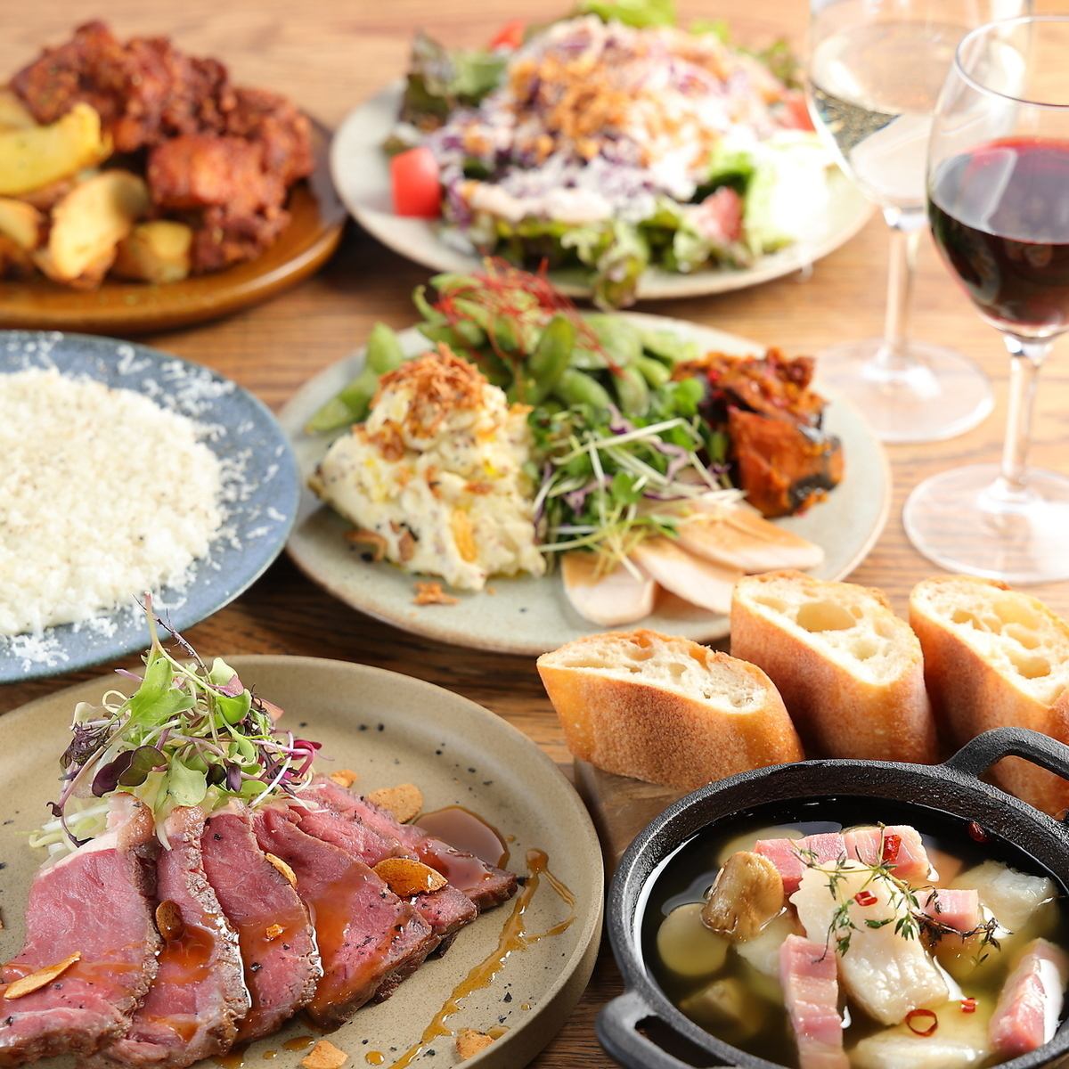 美味しいお料理を囲んで、各種宴会にも気軽にご利用ください♪