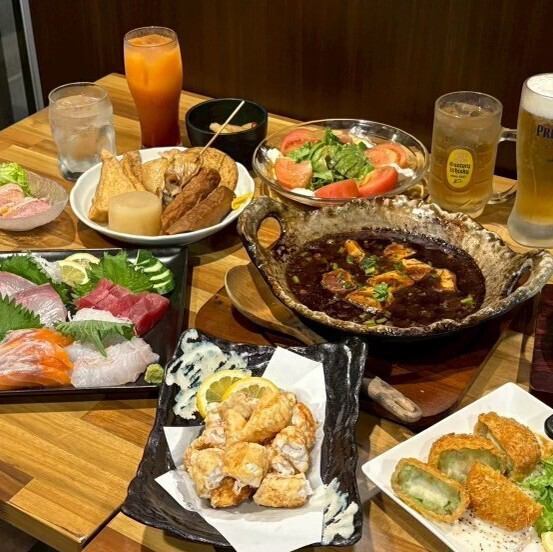【40名様まで貸切可】新鮮な魚介と旬食材を使った料理を豊富な地酒と共に楽しむ居酒屋
