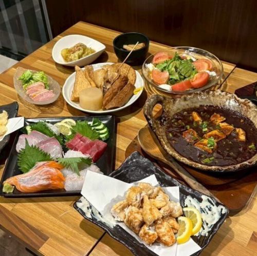 鮮魚や自家製の料理が自慢