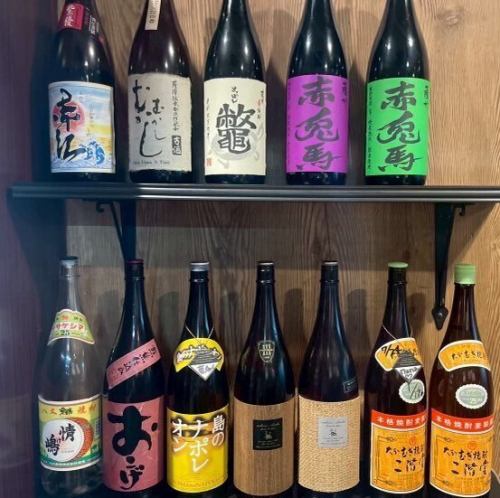地酒とウイスキーが充実