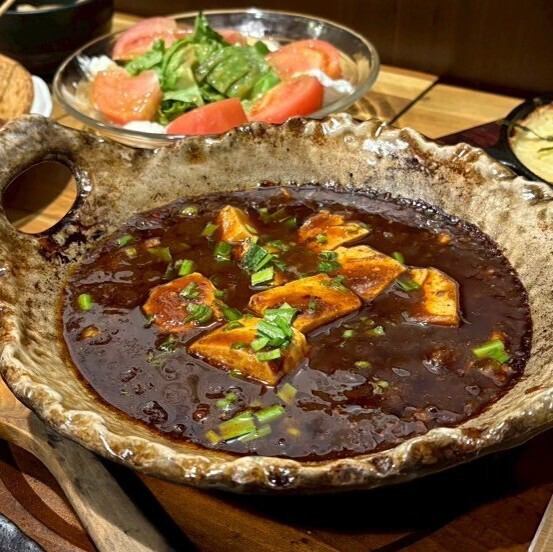 【自慢の逸品】出来たて熱々の「自家製麻婆豆腐」