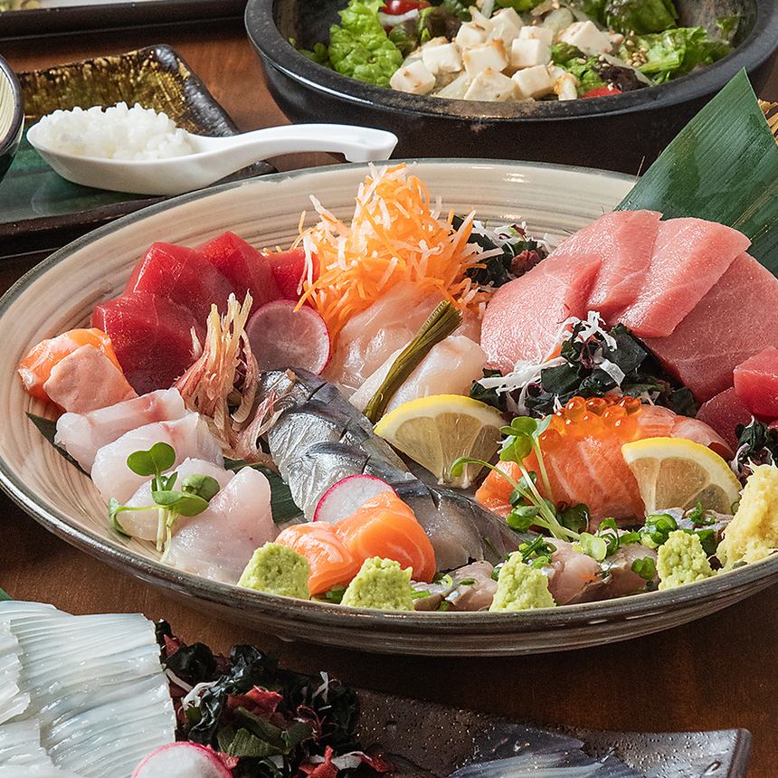 こだわりの海鮮料理をご用意しております！