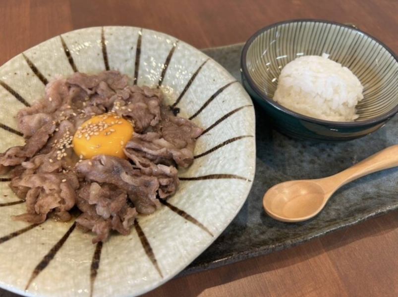 希少！函館和牛の極上焼きすき～1口ご飯付き～