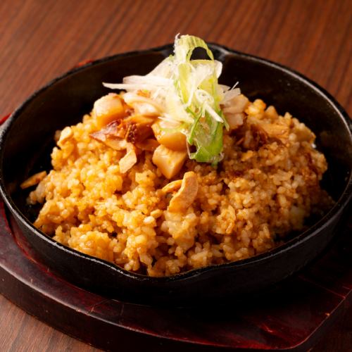 Stamina-style garlic rice